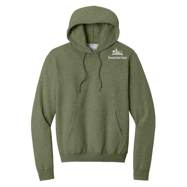 Forreston Grove Church 2026 Logo 1 - Core Fleece Pullover Hooded Sweatshirt Thumbnail
