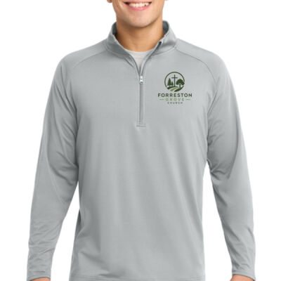 Forreston Grove Church 2026 Logo 2 - Sport Wick ® Stretch 1/4 Zip Pullover Thumbnail