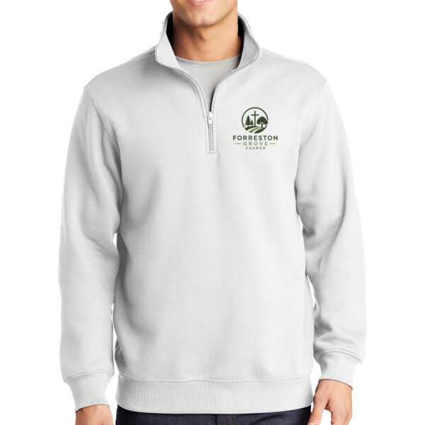 Forreston Grove Church 2026 Logo 2 - 1/4 Zip Sweatshirt Thumbnail