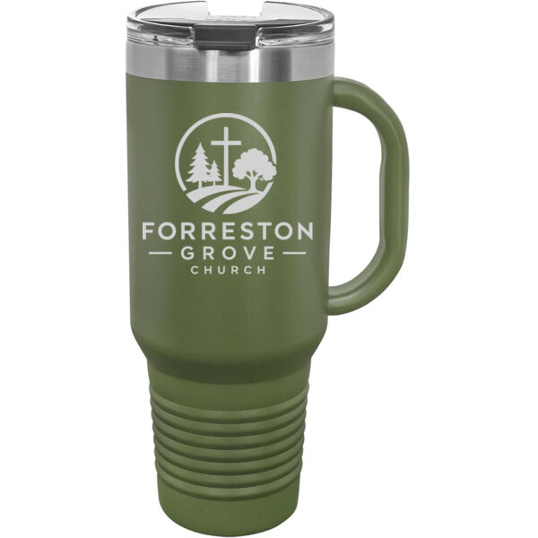 Forreston Grove Church 2026 Logo 2 - Premium Polar Camel 40oz Travel Mug Thumbnail