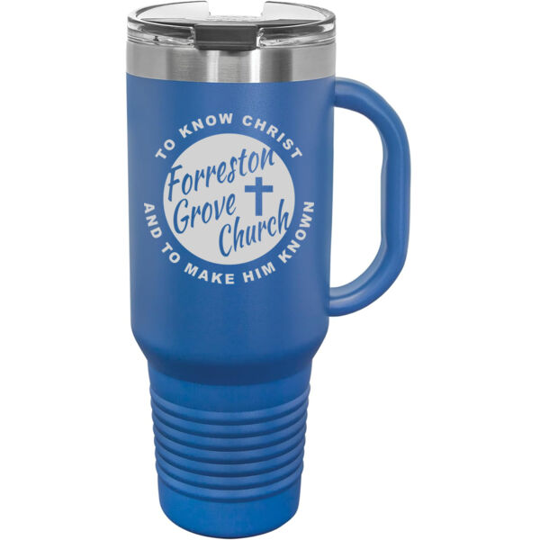 Forreston Grove Church 2026 Logo 1 - Premium Polar Camel 40oz Travel Mug Thumbnail