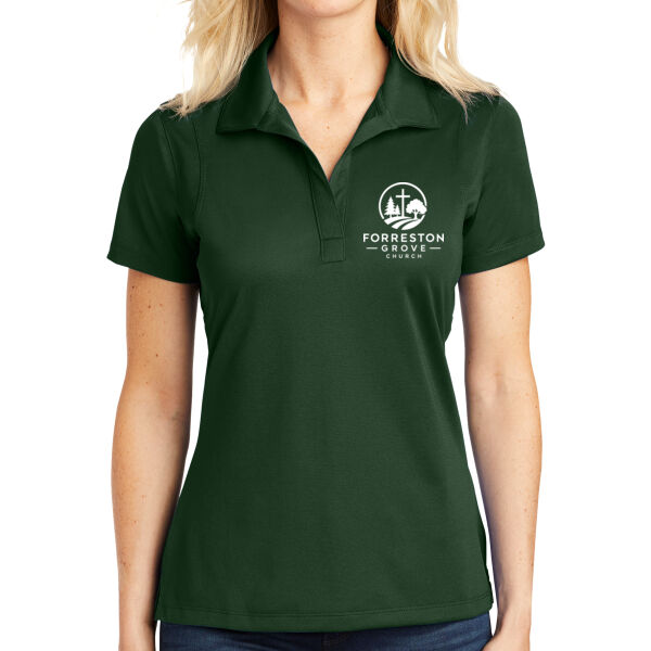 Forreston Grove Church 2026 Logo 2 - Women's Micropique Sport Wick ® Polo Thumbnail