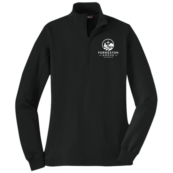 Forreston Grove Church 2026 Logo 2 - Women's 1/4 Zip Sweatshirt Thumbnail