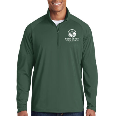 Forreston Grove Church 2026 Logo 2 - Sport Wick ® Stretch 1/4 Zip Pullover Thumbnail