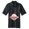 Heavyweight Cotton Pique Polo with Pocket Thumbnail
