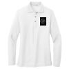Women's Silk Touch Long Sleeve Polo Thumbnail
