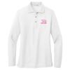 Women's Silk Touch Long Sleeve Polo Thumbnail