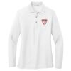 Women's Silk Touch Long Sleeve Polo Thumbnail