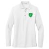 Women's Silk Touch Long Sleeve Polo Thumbnail