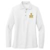 Women's Silk Touch Long Sleeve Polo Thumbnail