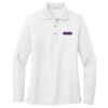 Women's Silk Touch Long Sleeve Polo Thumbnail