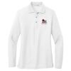 Women's Silk Touch Long Sleeve Polo Thumbnail